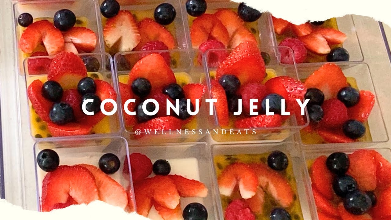 Delicious Coconut jelly {dairy free, gluten free, nut free} wellness
