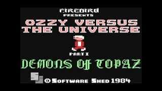 Commodore 64: Demons of Topaz game ending by Firebird Software