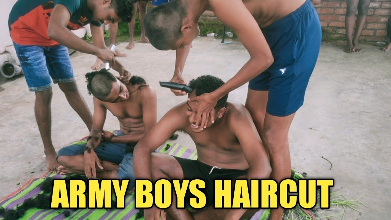 Army boys haircut|| Your dream our responsibility|| SHAURYA DEFENCE ACADEMY KOTTARAKKARA
