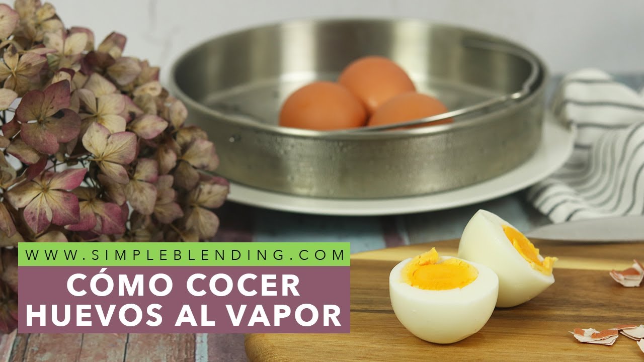 CÓMO COCER HUEVOS AL VAPOR  ¿Es posible cocer huevos al vapor? 