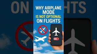 The Real Reason You MUST Use Airplane Mode on Flights #shorts