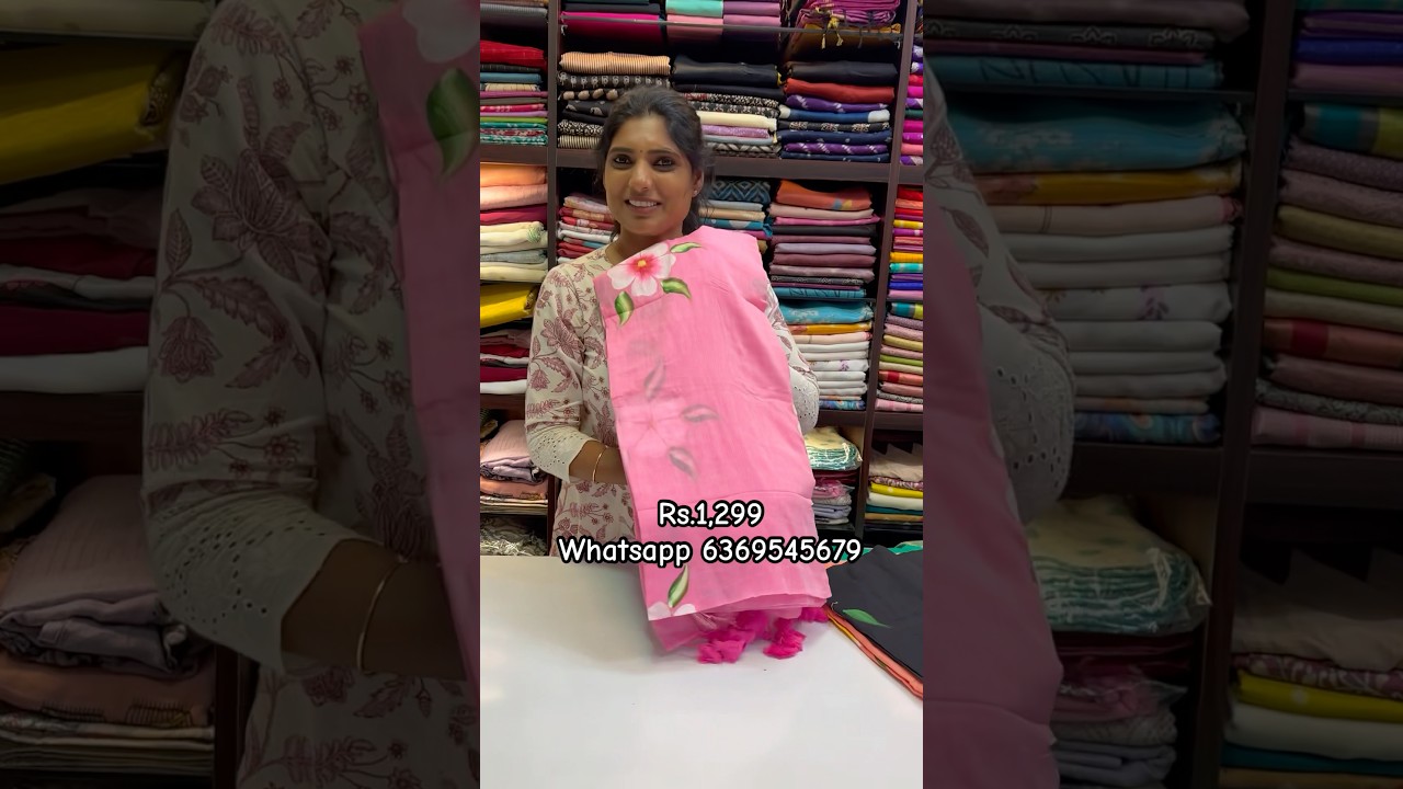 🌿 SOFT BEAUTY! 🌿 Mul Cotton Saree @ ₹1,299 💖 | Feather-Light • Breathable • Everyday Grace