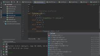 Números de Fibonacci por recursion en Python