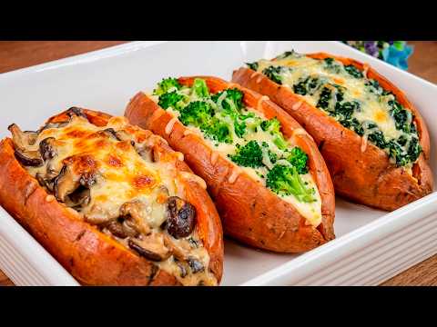 The sweet potato that’s driving everyone crazy! The best sweet potato recipe! I make it every day!