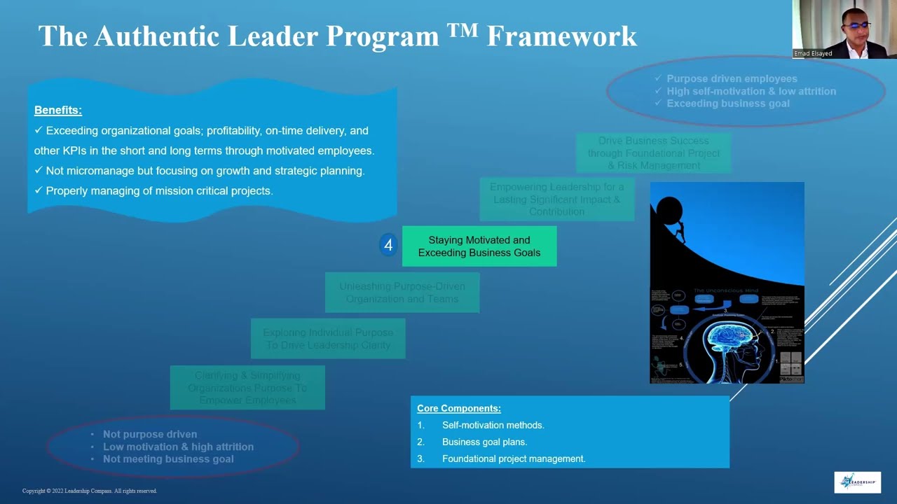 How can organizations exceed short and long term goals? The Authentic Leader Program - Step 4