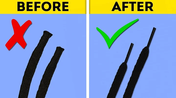 How To Fix Your SHOE LACE ! ( SaTisfyiNg )💢😀