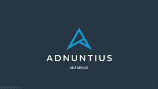 adnuntius self service portal