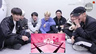 BTS reaction to BLACKPINK ( DDU-DU DDU-DU M/V )