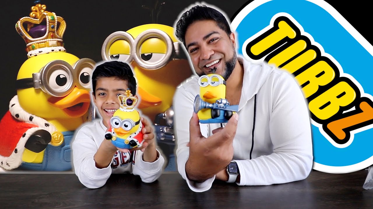 TUBBZ First Edition Minions Kevin (con Fart Blaster), statuetta da collezione in vinile di anatra – Prodotto ufficiale universale Cattivissimo Me 4 Minions – TV per bambini, film e videogiochi