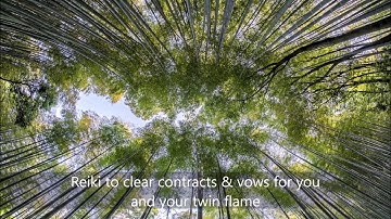 Reiki to clear contracts and vows for you and your twin flame! | Energy healing