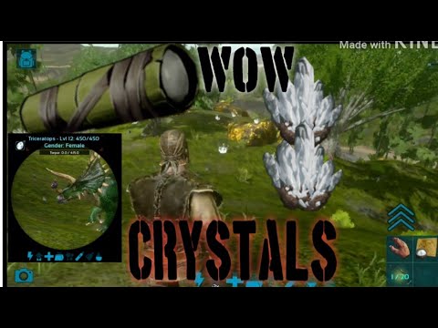 ark survival evolved คราฟของ  New  { Ark survival evolved } craft spyglass crystals