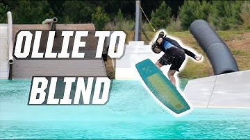 OLLIE TO BLIND - WAKEBOARDING - HOW TO - CABLE