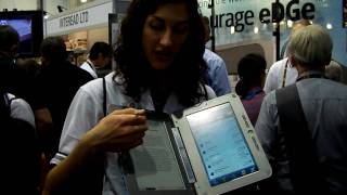 #CES2010: entourage edge dualbook ebook presentation & demo