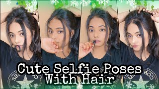 Cute Poses/Pose With Hair/Selfie Poses For Girls/Snapchat Selfie#posetips #bdselfportrait #pose