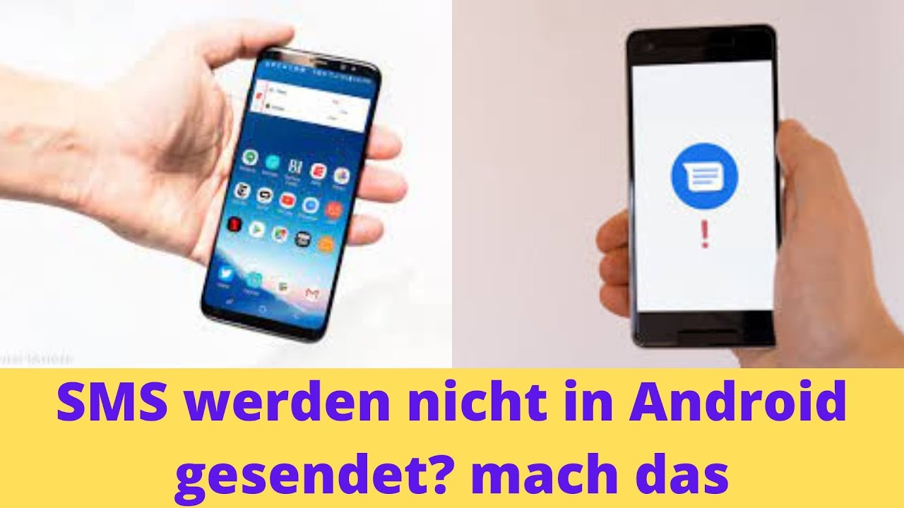 Sms Kann An Eine Bestimmte Nummer Nicht Gesendet Werden SMS werden nicht in Android gesendet? mach das - YouTube