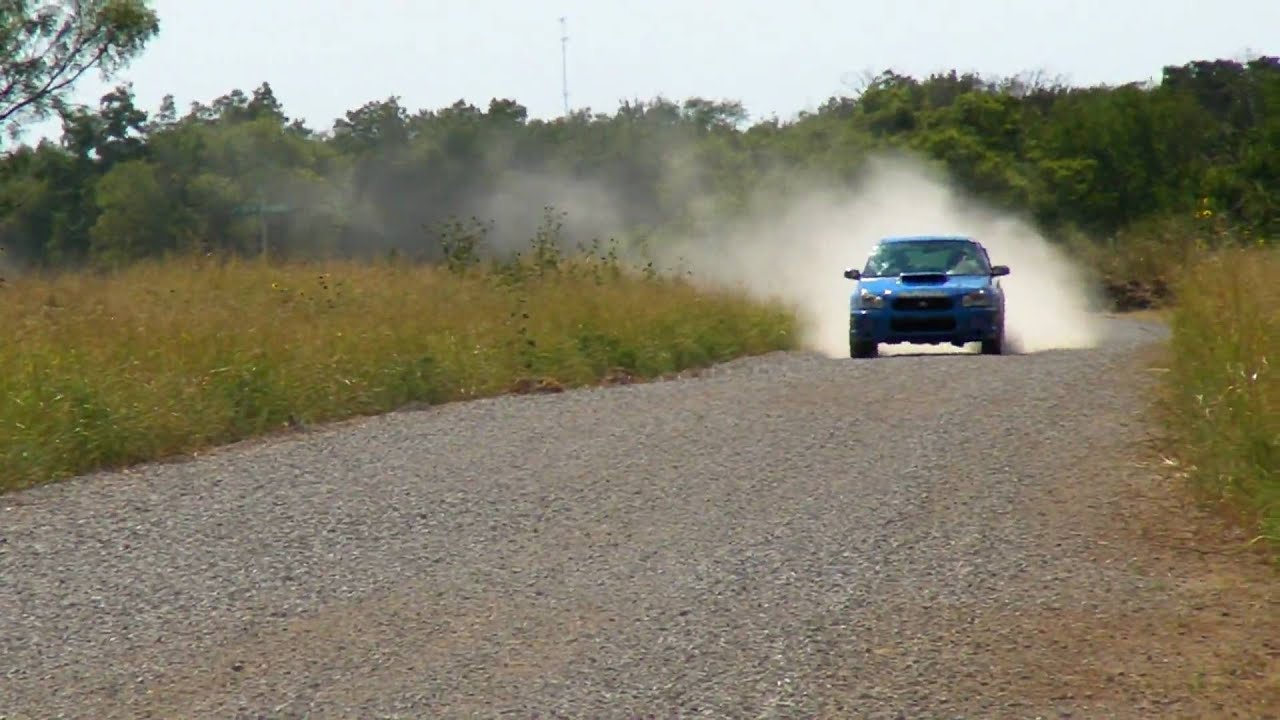 Driving on a gravel road YouTube