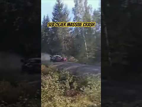 Rally finland 2026 -Sebastian Ogier massive crash!