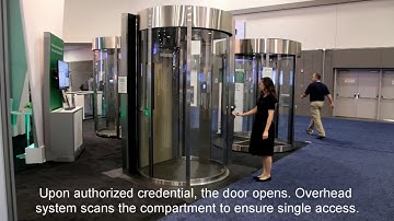 New Security Mantrap Portal Solution: The Circlelock Combi