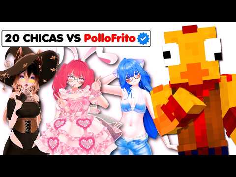 20 GIRLS VS @PolloFrito_ in VRChat