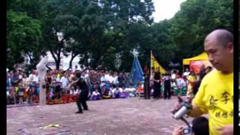 洪拳學社 (趙威洪家拳 Chiu Wai Style Hung Gar) - 功夫閣表演 Kung Fu Corner performance