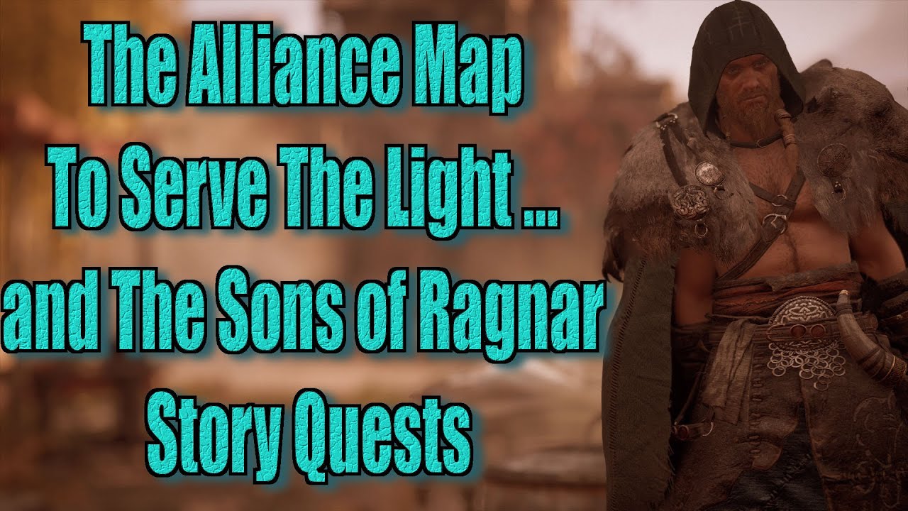 Assassin's Creed Valhalla Mission The Alliance Map