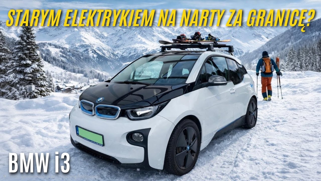 9-letnim miejskim autem elektrycznym na narty do Czech? Dramat i katastrofa? BMW i3 na trasie