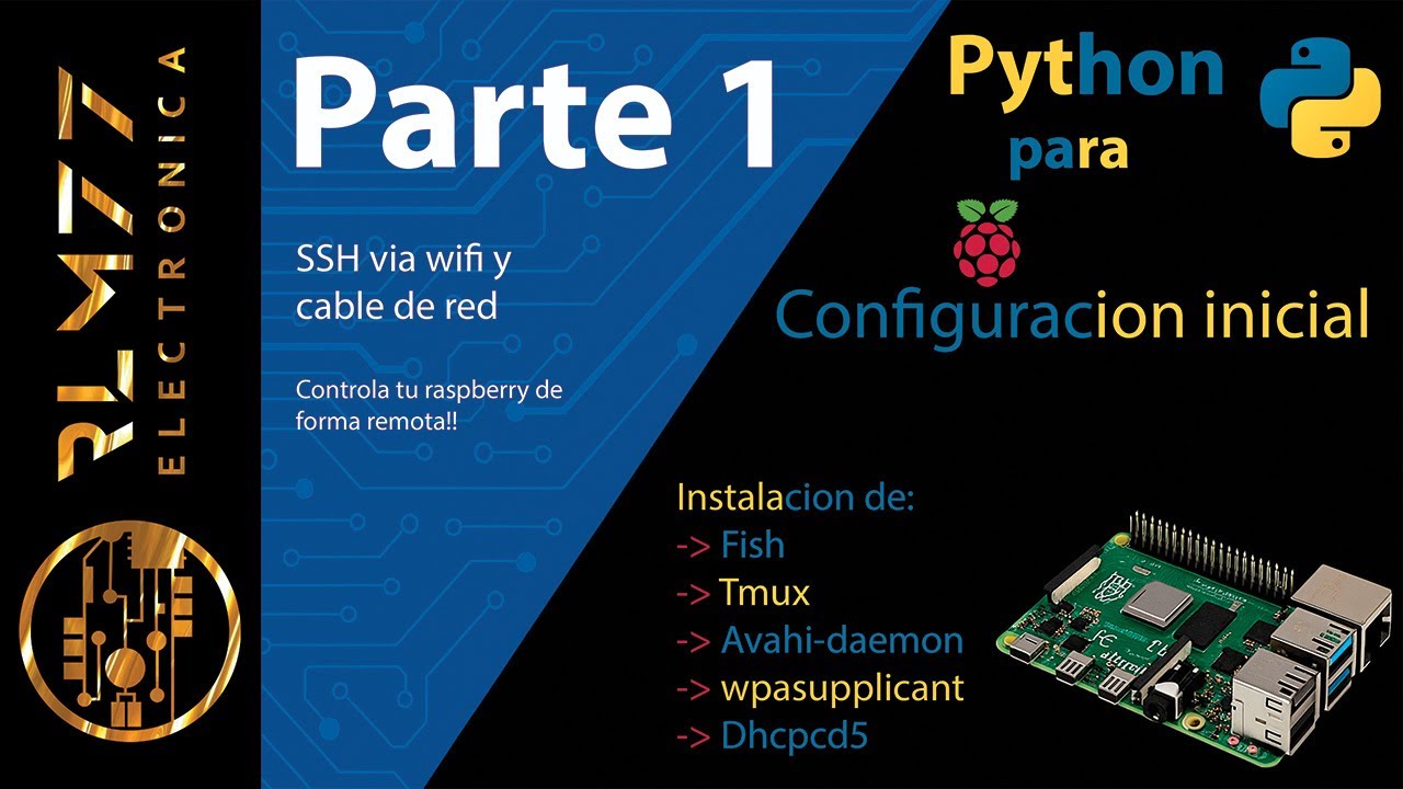 Configuracion raspberry pi 5 parte 1 - YouTube