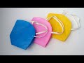 DIY: Handmade Mask!!! How to Make Face Mask at Home using carry Bag/Cloth!!!