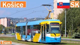 SK - KOŠICE TRAMS / Električky v Košiciach 2021 [4K]