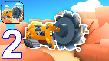 Giant Excavator - Gameplay Walkthrough Part 2 Operate a Excavation Company (iOS, Android)