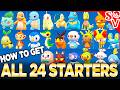 How to Get ALL 24 Starter Pokemon - Indigo Disk