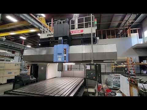 Doosan DCM 2740 Heavy Duty CNC Bridge Mill