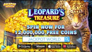 💰 Spin to Win Leopard's Treasure! - Jackpot World screenshot 5