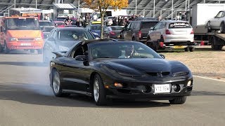 Supercars and Tuner Cars leaving a Car Show - October 2017