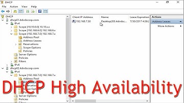 DHCP High Availability - Windows Server 2016 - Exam 70-741