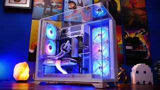 Lian Li O11 Vision In-Depth Build guide - 240mm AIO, Intel Core i5-14600K, Corsair 7200 MT/s RAM!