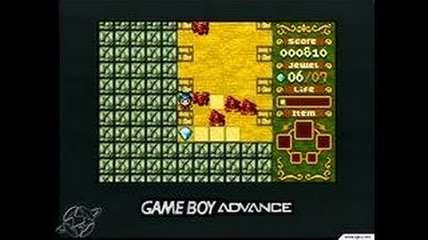 Boulder Dash EX Game Boy Gameplay