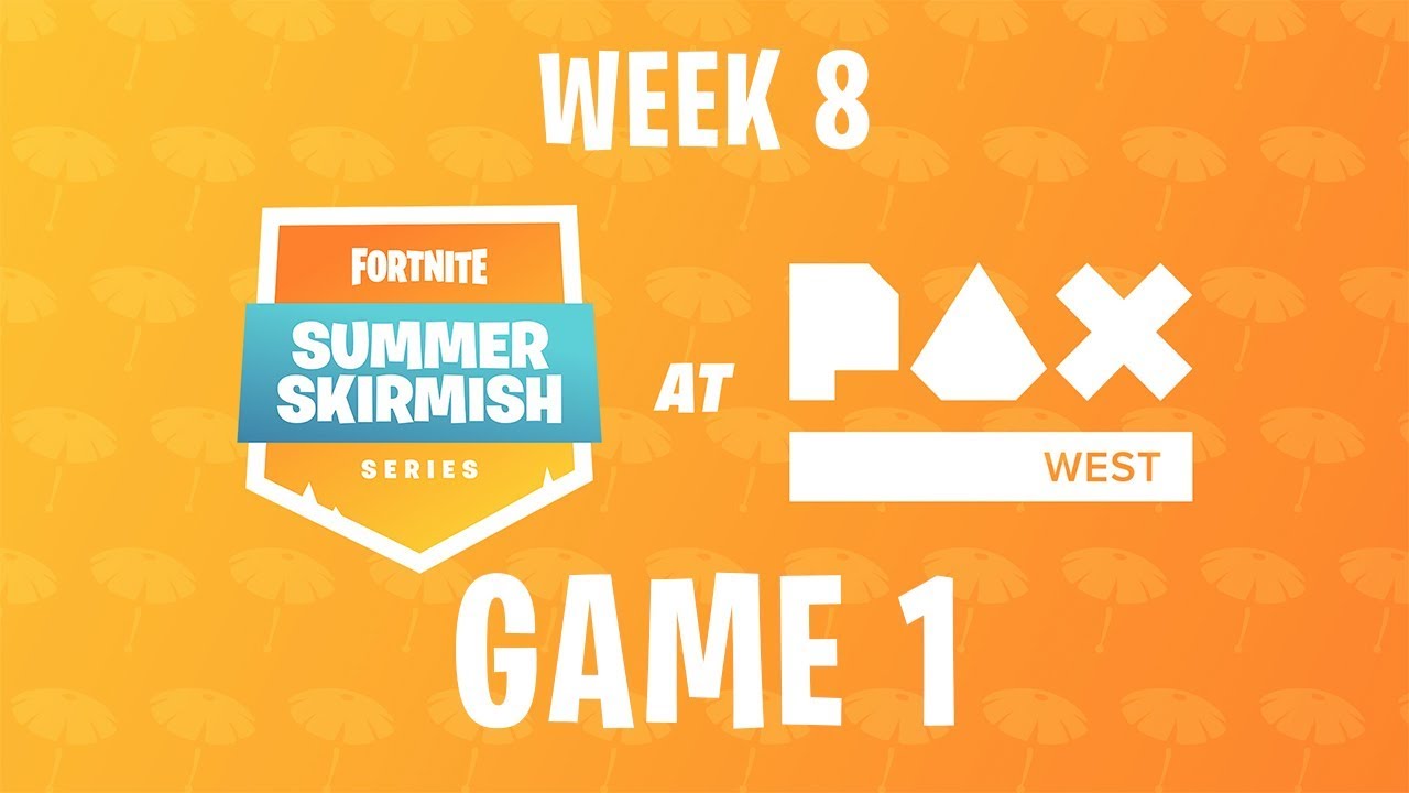 (GAME1) Fortnite Summer Skirmish Week 8 Day 4 Grand Final Highlights PAX WEST