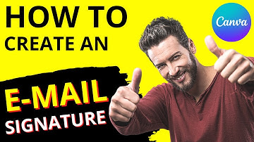 How to Create an E-Mail Signature in Canva — Full Tutorial