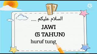 Jawi ( Huruf Tunggal )