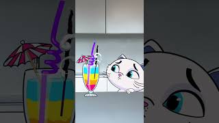 One Sip Away from Chaos! The Perfect Juice Explosion! ⚡🍹🔥 #Shorts