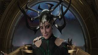 Hela Powers Weapons Fighting Skills Compilation