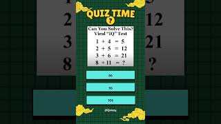Can You Solve This Viral Iq Test? Only Geniuses Can