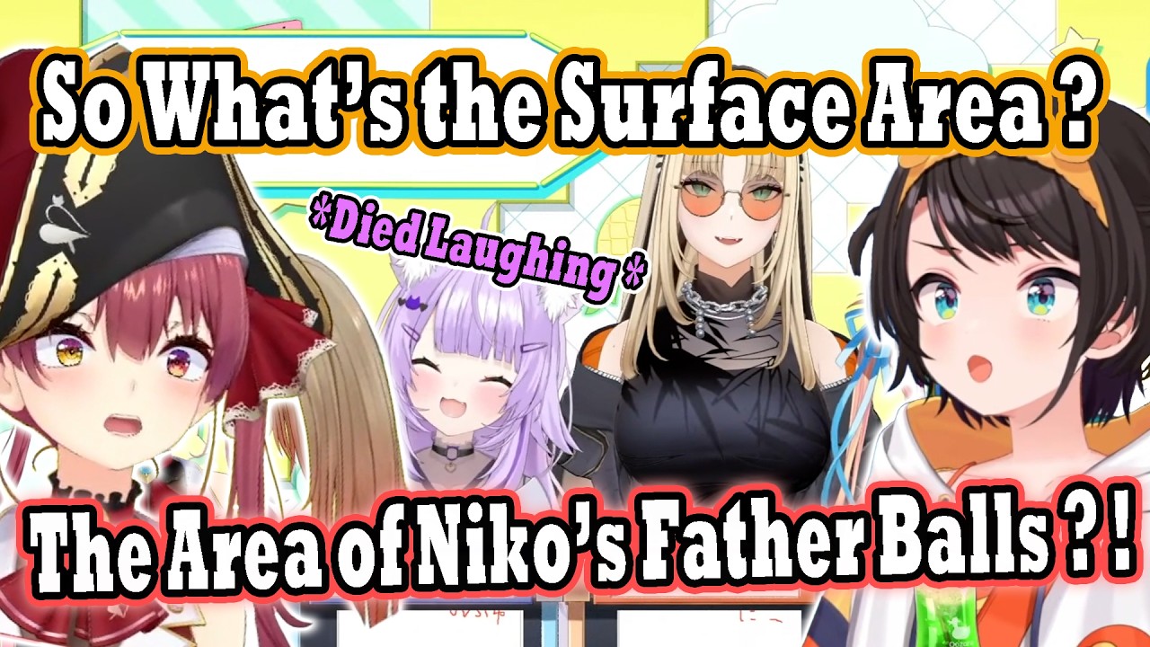 Subaru Interested in Niko-tan’s Father’s balls (2 million subs)