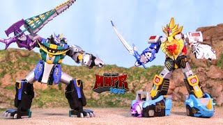 Wild Force Dark Predazord Battle! SMP Gaoranger Gao Hunter & Gao Knight (Model Kits)