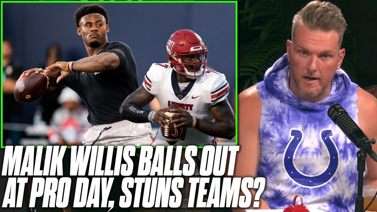 Malik Willis Balls Out, Shows Off MASSIVE ARM At Pro Day | Pat McAfee Reacts
