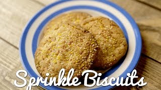 KIDS PARTY RECIPES | Sprinkle Biscuits