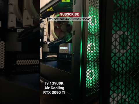 NEW PC Intel Core I9 13900K and RTX 3090TI - Air Cooled with Noctua NH-D15!