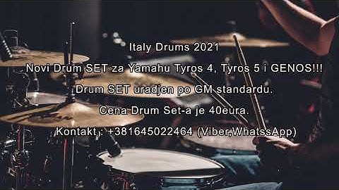 Drums Italy Yamaha Tyros4 Tyros 5 (+381645022464)