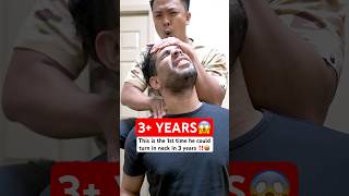 3 Year Neck Pain HEALED‼️😱 #chiropractic #backpain #neckpain #trending